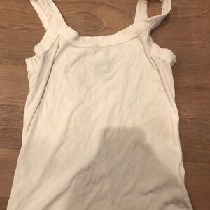 Wild Fable Women's White and Cream T-shirt